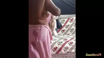 Sumithra seducing her fine sex sleazy Tamil talking
