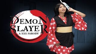 Fuck Session With Chinese Youngster Mai Chinese as MAKOMO from DEMON SLAYER VR Porn