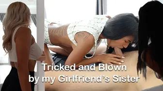 Japanese Skank Secretly Sucks Her Sister's Bf