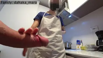 Public Penis Flash. HOUSEKEEPER was surprised by my presence