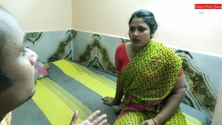 Bengali Boudi Sex with clear Bangla audio! Cheating sex with Boss ex-wife!
