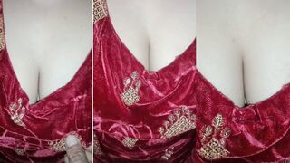 Pakistani giant boobies aunty with her BF full sex live latest film