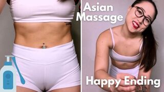 ASMR - Thai Masseuse Gives You Oily Happy Ending - Kimmy Kalani
