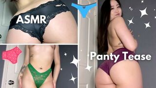 Fat Thai Panty Try-On and Bum Worship -ASMR