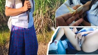 Pinay Pinagtulungan sa Kotse Pinatuwad  - mang kanor sex student pinay risky public
