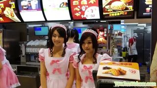 Cute Fast Food Waitresses 1