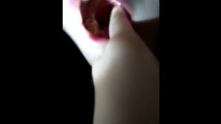 Asian Cute Girl's Uvula