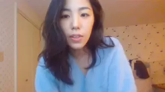 Cute Asian Teen shows off Tiny Body