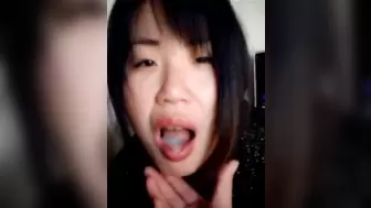 Asian handjob,blowjob and swallow..