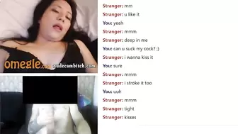 Asian MILF Watching Big Cock on Sexchat