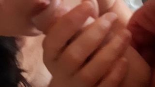 i pee on david and blowjob