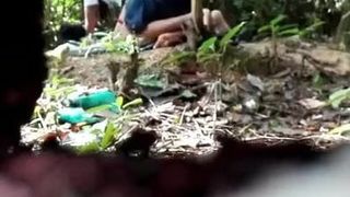 Spy Cute couple doing romance.mp4