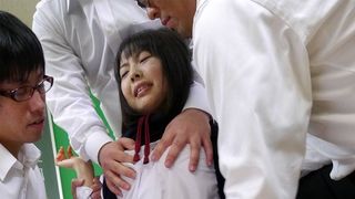 Japanese darling, Tomoyo Isumi sucks dicks, uncensored