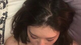 Asian Girl Sucks Off Roommates Cock to Pay Rent
