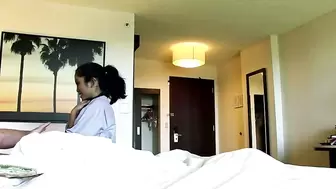 Young Tight Hotel Maid Cleaning Lady