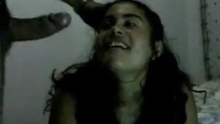 Sri lankan actress sandani sucking and put cum or her face