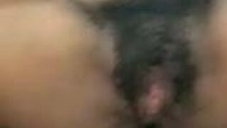 tamil girl with her bf with lots of hair in her pussy 1