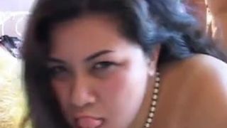 Beautiful asian BBW loves to fuck