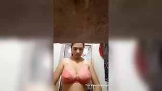 Indian Charming Bitch Nude Bathing Movie