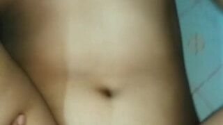 Indian teenie vagina hammered and fingered with gape