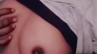 Young Indian Teenie Breasts Show On Selfie Webcam