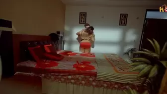Busty Indian Chick caught Red Handed by her mon while fucking