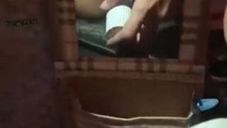 Oriental massage lady masturbation with vibrator two
