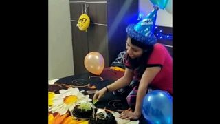 indian college chick loosing virginity on birthday with anal