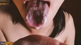 Leisurely Oral Sex Sperm in Mouth