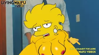 ADULT LISA SIMPSON PRESIDENT - 2D Asian Cartoon Real Anime #2 DOGGYSTYLE Enormous ANIMATION Bum Behind Cosplay