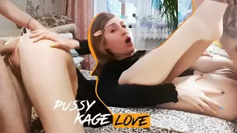 OH FUCK ME DADDY: Alluring Teenie Gets Doggystyle Pounded Hard | PussyKageLove