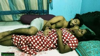 Tamil alluring youngster romantic sex at hotel room with Hindi audio