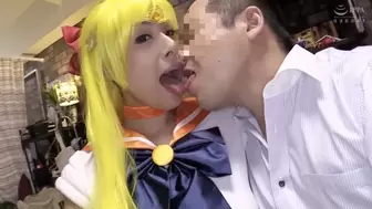 Mature Wives' Cosplay! I Had this Ex-wife Change into a No-Bra Sailor Venus