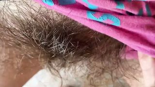 natural extremely hairy twat